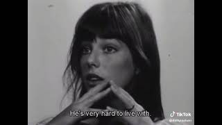 Interview of jane birkin 1970 [upl. by Lazaruk649]