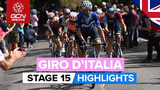 Thrilling Mini Il Lombardia  Giro DItalia 2023 Highlights  Stage 15 [upl. by Akirdnahs]