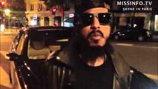 Shyne Freestyles in Paris [upl. by Newo989]