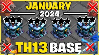 TOP 20  NEVER 3 STAR TH13 CWL BASE LINK 2024  TH13 WAR BASE LINK 2024  TH13 BASE CLASH OF CLANS [upl. by Aesoh]