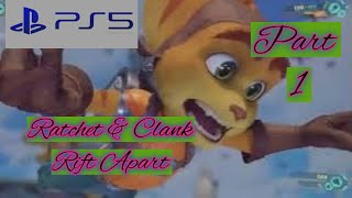 Lets Play Ratchet amp Clank Rift Apart On The PS 5 Walkthrough Gameplay Part One No Commentary [upl. by Dulla]