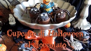 Cupcake di Halloween al cioccolato [upl. by Anahpos]