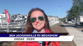 2024 Jacksonville RV MegaShow Sneak Peek [upl. by Cacilia181]