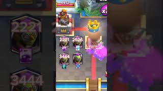 Gobblin Machine  Cards VS Torre clahsroyale clashroyaletipsandtricks pekka clashroyalememes [upl. by Ltihcox463]