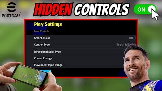 How to Change Control Settings in eFootball 2025 Mobile [upl. by Ginni]