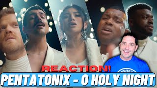 Pentatonix  O Holy Night REACTION [upl. by Cavil480]