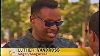 Luther Vandross LIVE  Stop To Love Take You Out Never Too Much 2001 [upl. by Ennaillij]