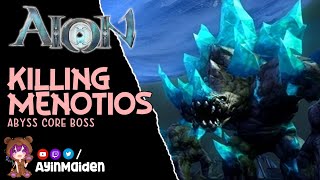 Aion  Killing Menotios  Abyss Core Boss [upl. by Rundgren911]