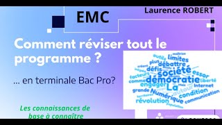 Terminale BAC PRO Révisions en EMC [upl. by Devon451]