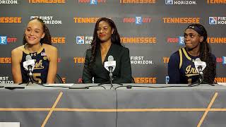 Notre Dame Coach Niele Ivey Natalija Marshall KK Bransford postgame vs Tennessee [upl. by Miah]