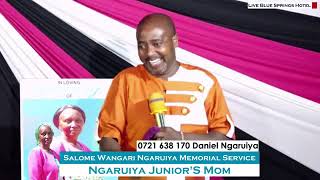 Bishop Dr JJ Gitahi sermon on Ngaruiya Juniors mother Memorial [upl. by Trygve996]