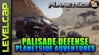 Planetside 2  Palisade Defense Planetside 2 GameplayCommentary [upl. by Decrem]