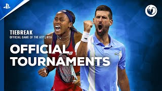 Tiebreak Official game of the ATP and WTA  Tournaments Trailer  PS5 amp PS4 Games [upl. by Etheline]