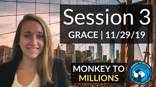 Grace Session 3  First Investment Banking Interview 3 Days Away  Nov 29 2019 [upl. by Creamer]