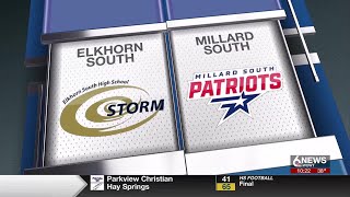 2023 high school football playoffs semifinals  Elkhorn South  Millard South [upl. by Jollanta]