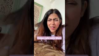 Video calls with mom is the best thing rjkarishma shorts [upl. by Nitsed]