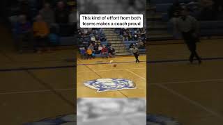 THIS KIND OF EFFORT FROM BOTH TEAMS MAKES A COACH PROUD highschoolbasketball basketballhighlights [upl. by Etnovert926]