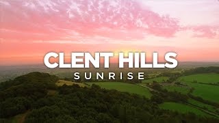 Clent Hills Sunrise  Drone Footage [upl. by Berton]