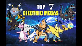 Top 7 Electric Mega Evolutions In Elite Redux v2 [upl. by Aekim278]