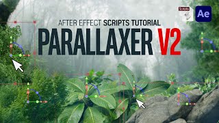 After Effects Parallaxer V2 Easy parallax Animated l Parallaxer V2 스크립터 소개 [upl. by Elleon]