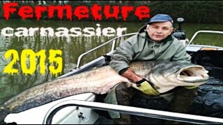 Fermeture du carnassier janvier 2016 Gros Silures  Et sandre [upl. by Ginder]