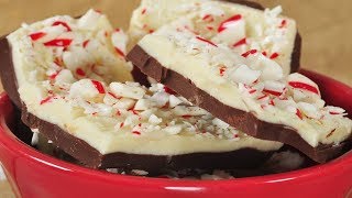 Peppermint Bark Recipe Demonstration  Joyofbakingcom [upl. by Hernandez]