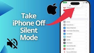 How to Take iPHONE Off SILENT Mode UNSILENCE [upl. by Yentroc]