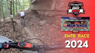 GNCC eMTB The Mountaineer Cross Country Race Day 1 2024 [upl. by Arahsak]