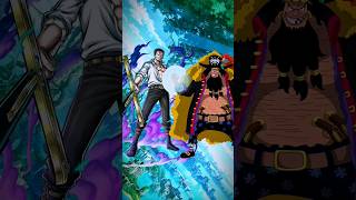 Blackbeard🆚Mihawk onepiece edit tiktok mihawk blackbeard shorts [upl. by Ulphia]