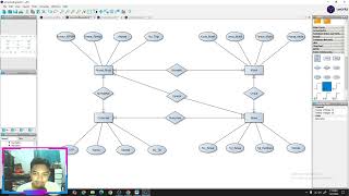 Tugas 1 Basis Data  Entity Entity Relationship Diagram ERD [upl. by Yancey279]