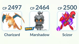 using New Mythical MARSHADOW in Pokemon GO Battle League [upl. by Nobel]