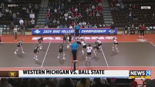 Western Michigan University volleyball soccer [upl. by Aissila]