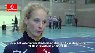 Fien Callens Oudegem na winst op Amigos Zoersel [upl. by Jonny]