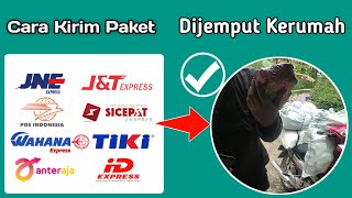 CARA KIRIM PAKET LEWAT JampT  JNE TERDEKAT  BARANG DI JEMPUT KERUMAH DAN BAYAR DI TEMPAT [upl. by Ekaj]