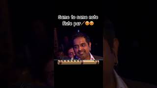 Jugalbandi flute amp vocal  Shankar Mahadevan amp Rasika Shekar shorts short subscribe bollywood [upl. by Koy]