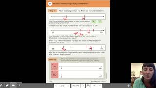 Stepping Stones  26 Number Introducing empty number lines [upl. by Terag]