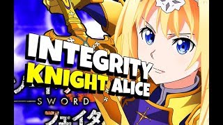 SAO Fatal Bullet Creating INTEGRITY KNIGHT Alice [upl. by Durwood]