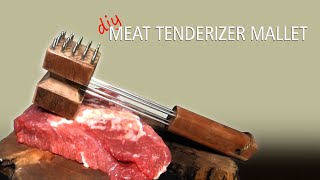 DIY Meat Tenderizer Mallet with Spikes  Meat Hammer  Kitchen Mallet  Meat Pounder [upl. by Erehs]