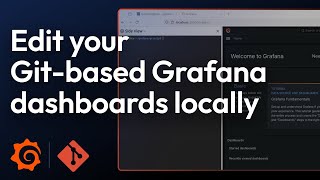 Edit your Gitbased Grafana dashboards locally [upl. by Kcira187]