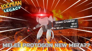 Melee Protogon Showcase  Loomian Legacy PvP [upl. by Eimrots]