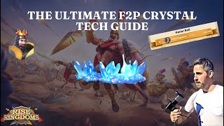 Rise of Kingdoms  Ultimate F2P Crystal Tech Guide [upl. by Aerol]