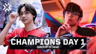 VCT Champions Seoul  Day 1 [upl. by Reppart]