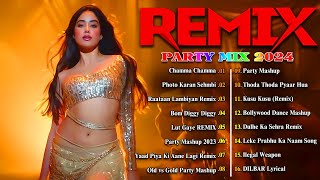 Nonstop party mashup dance DJ songs  Letest Bollywood DJ NonStop Remix 2024  BOLLYWOOD dJ REMIX [upl. by Thynne]