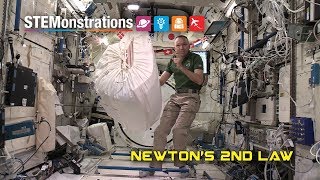 Demonstration Of Newtons Third Law Of Motion [upl. by Anirda464]