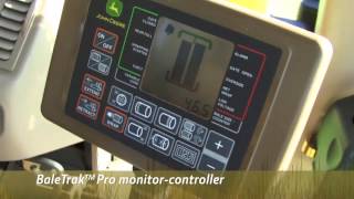 John Deere Bale Monitor Video [upl. by Vudimir272]