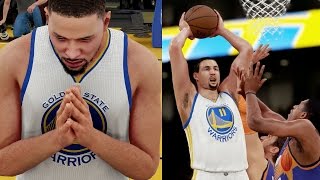 NBA 2K16 MyCAREER  EPIC 1st Home Game Klay BOOMS On BKnight [upl. by Brenn]