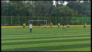 Rungta college vs Bhilai Football Academy 21 practice match turf ground maroda trendng football [upl. by Enelyw]