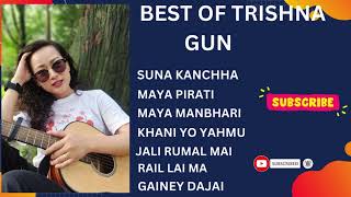 BEST OF TRISHNA GURUNG SONGS COLLECTIONS TRENDING NEPALI SONGS JUKEBOX NEPALI MOVIE SONGS [upl. by Varion994]