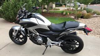 2013 Honda NC700X NC700 Review [upl. by Anihsak]