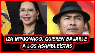 Iza impugnado Quieren bajar a los asambleístas [upl. by Jared941]